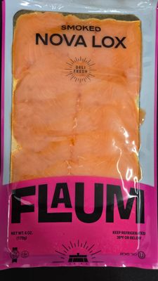Flaum, Smoked Nova Lox, 6 oz