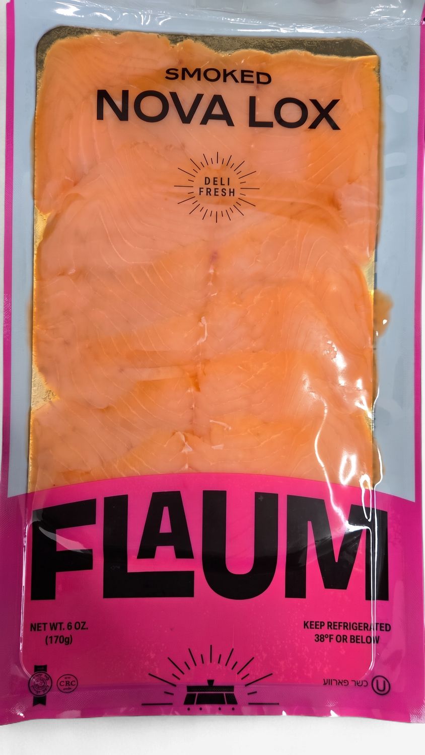 Flaum, Smoked Nova Lox, 6 oz