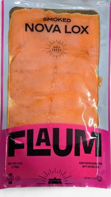 Flaum, Smoked Nova Lox, 6 oz