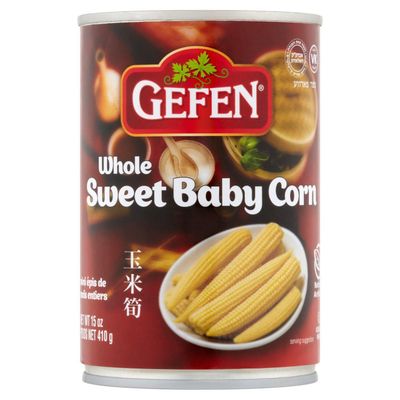 Gefen, Whole Sweet Baby Corn, 15 oz