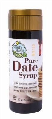 Heaven &amp; Earth, Silan Pure Date Syrup, 12 oz