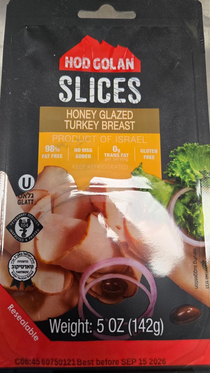 Hod Golan, Honey glazed turkey breast