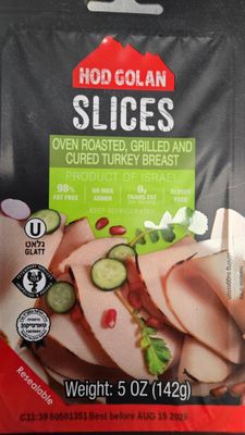Hod Golan, Oven roasted grilled and cured turkey breast