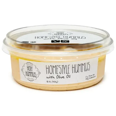 Holy, Hummus Homestyle w Olive Oil 16oz