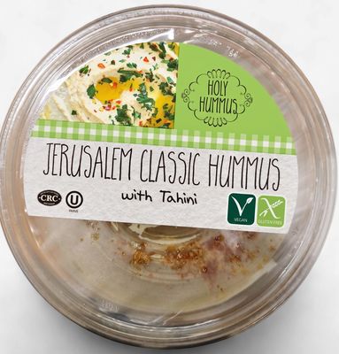Holy, Hummus Jerusalem w/ Tahini 16oz