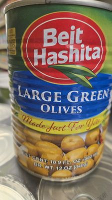 Beit Hashita, Large green olives