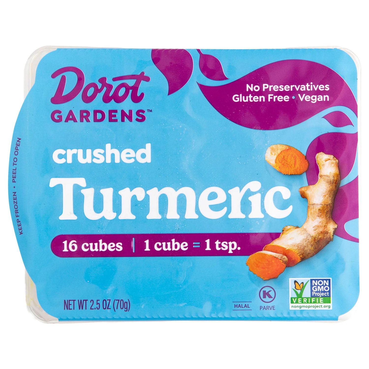 Dorot, Crushed Turmeric Cubes