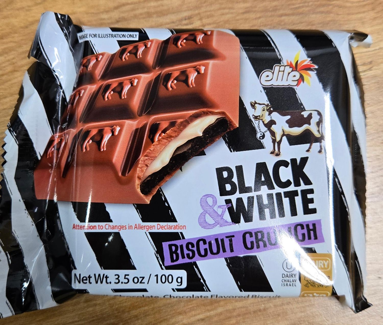 Elite, Black and White Biscuit Crunch