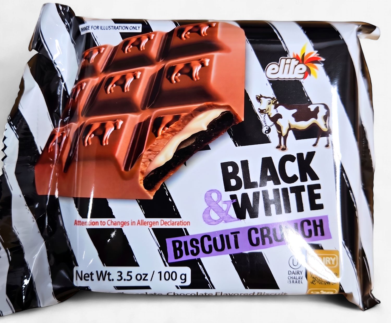Elite, Black and White Biscuit Crunch