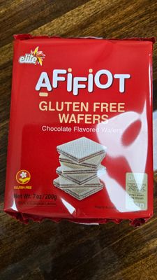 Elite, GF Afifiot Chocolate Wafers (gluten free)