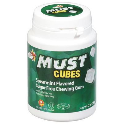 Elite, Must Spearmint Cube Gum Sugar Free