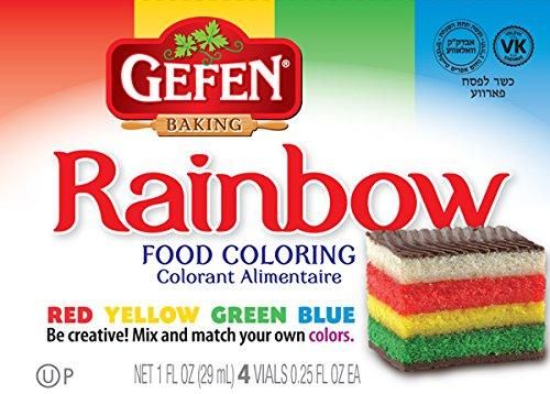 Gefen, Food Coloring Rainbow Pd