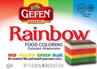 Gefen, Food Coloring Rainbow Pd
