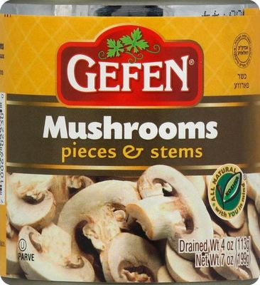 Gefen, Mushrooms, Pieces &amp; Stems 4oz