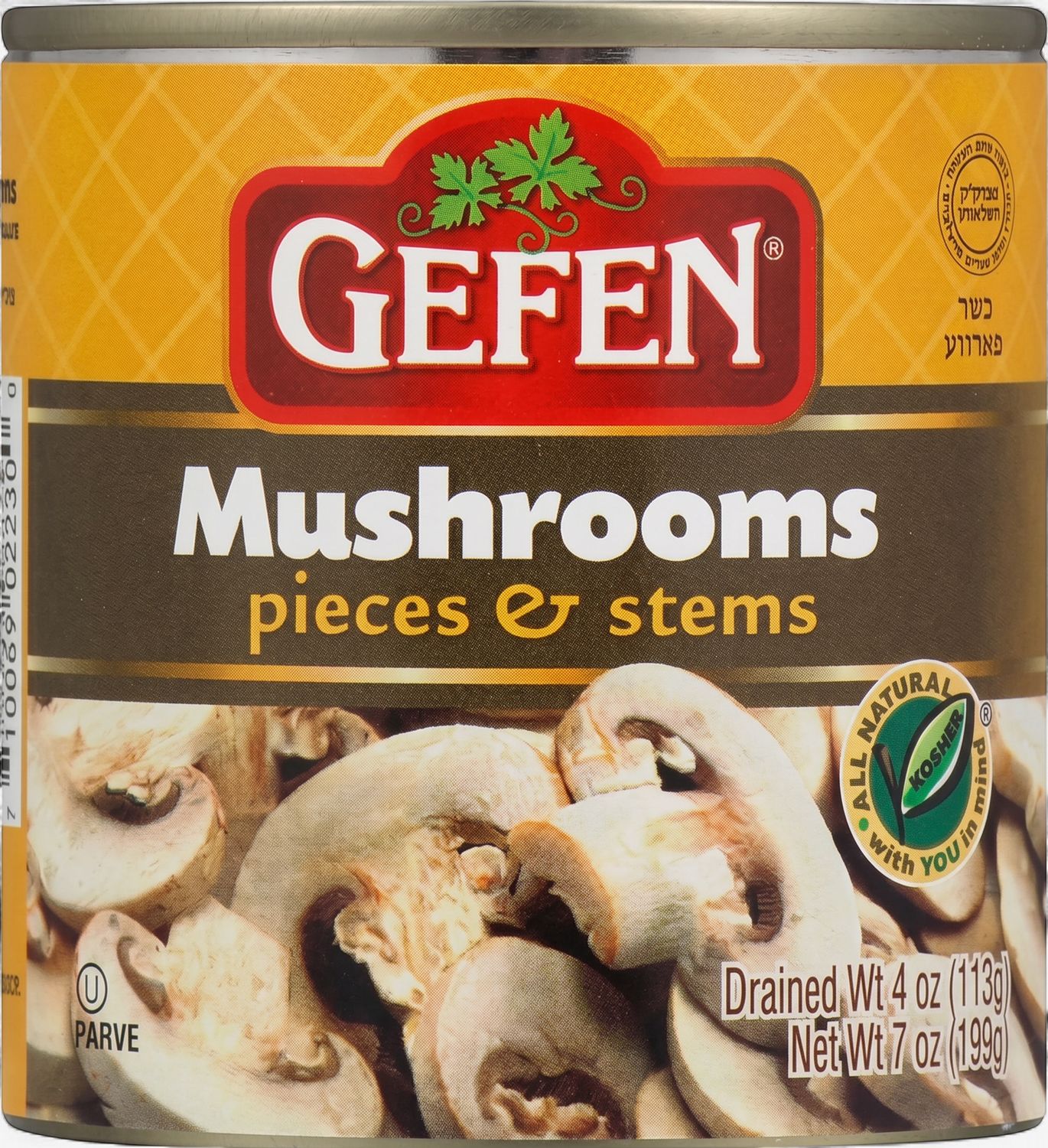 Gefen, Mushrooms, Pieces &amp; Stems 4oz