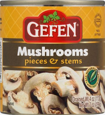 Gefen, Mushrooms, Pieces &amp; Stems 4oz