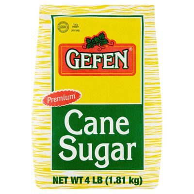 Gefen, Premium Cane Sugar, 4 lb