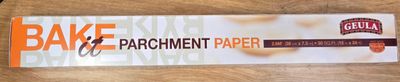 Geula, Parchment paper