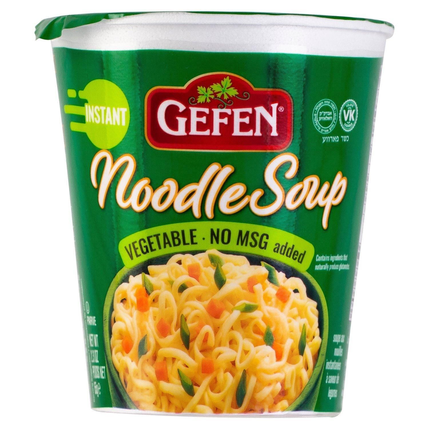 Gefen, Vegetable Instsnt Noodle Soup Cup