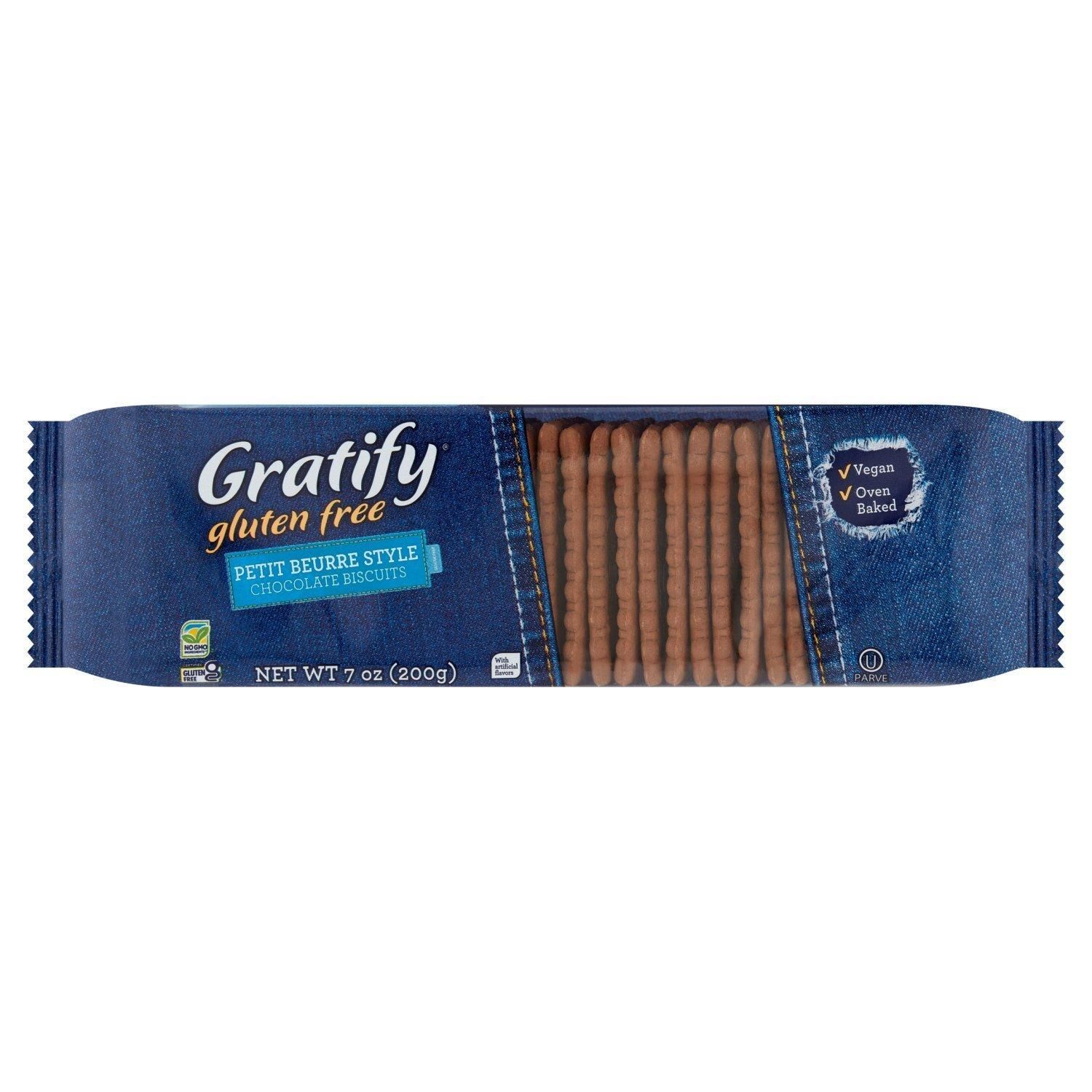 Gratify, GF Petit Beurre Sweet Chocolate Biscuits (gluten free)