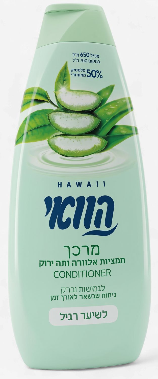 Hawaii, Conditioner, Aloe vera extract &amp; green tea