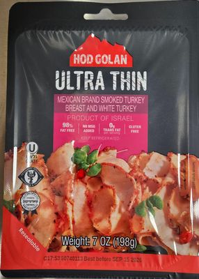 Hod Golan, Ultra Thin Mexican Sliced Turkey