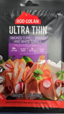 Hod Golan, Ultra Thin Smoked Sliced Turkey