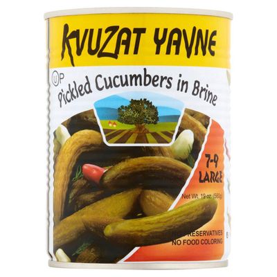 Kvutzat Yavne, Pickled Cucumbers in Brine, 7-9