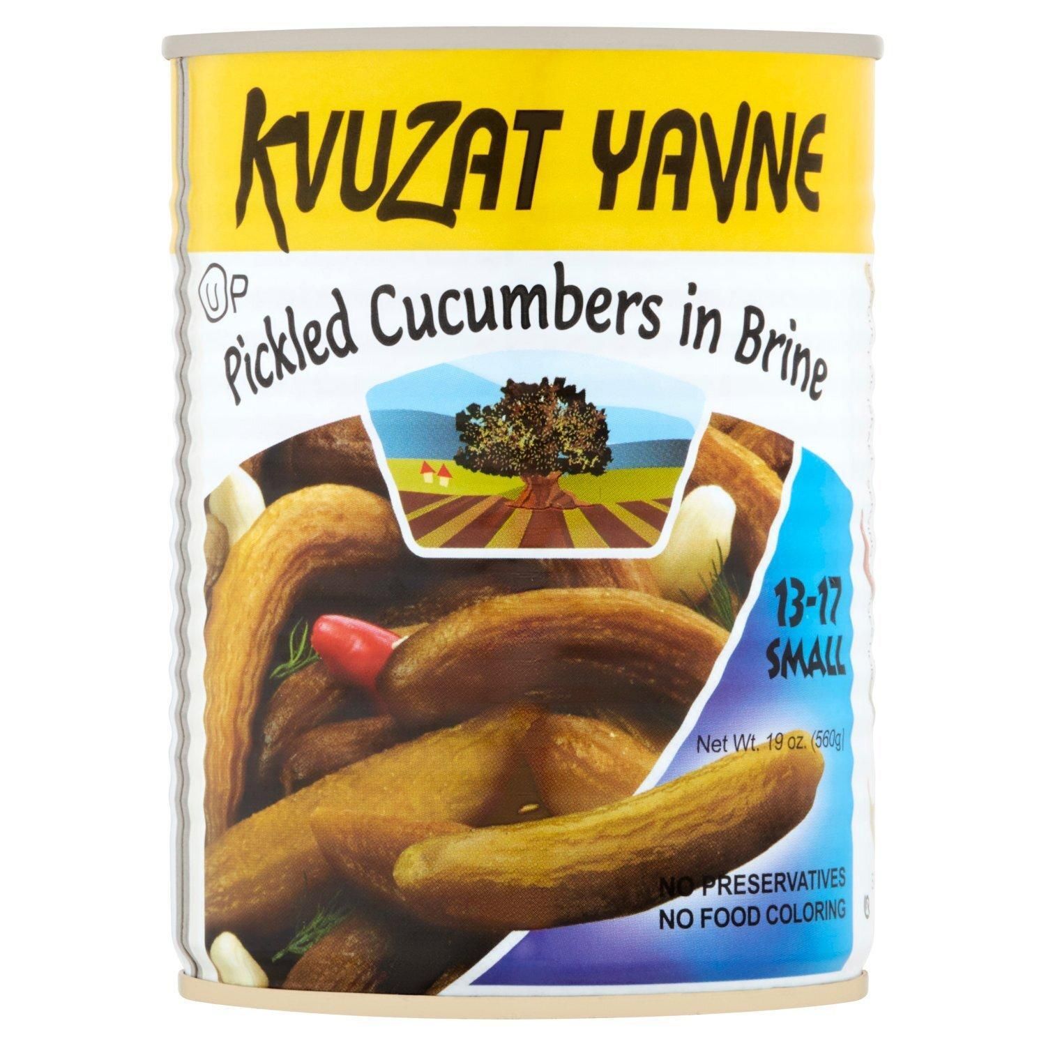 Kvutzat Yavne, Pickled Cucumbers in Brine, 13-17