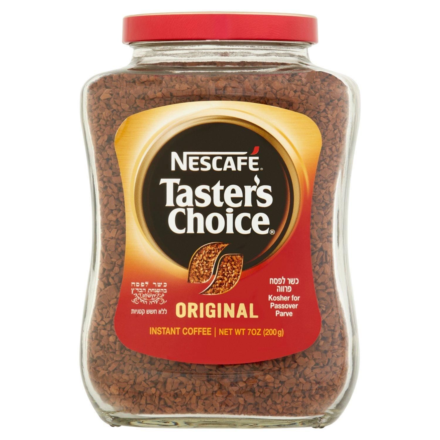 NescafÃ© Taster's Choice Original Instant Coffee, 7oz