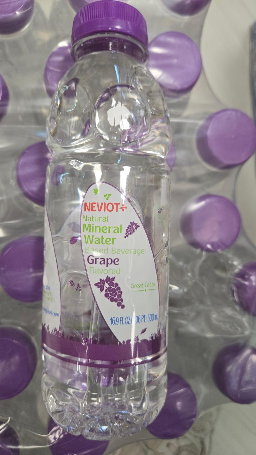 Neviot, Natural Mineral Water, Grape 500ml