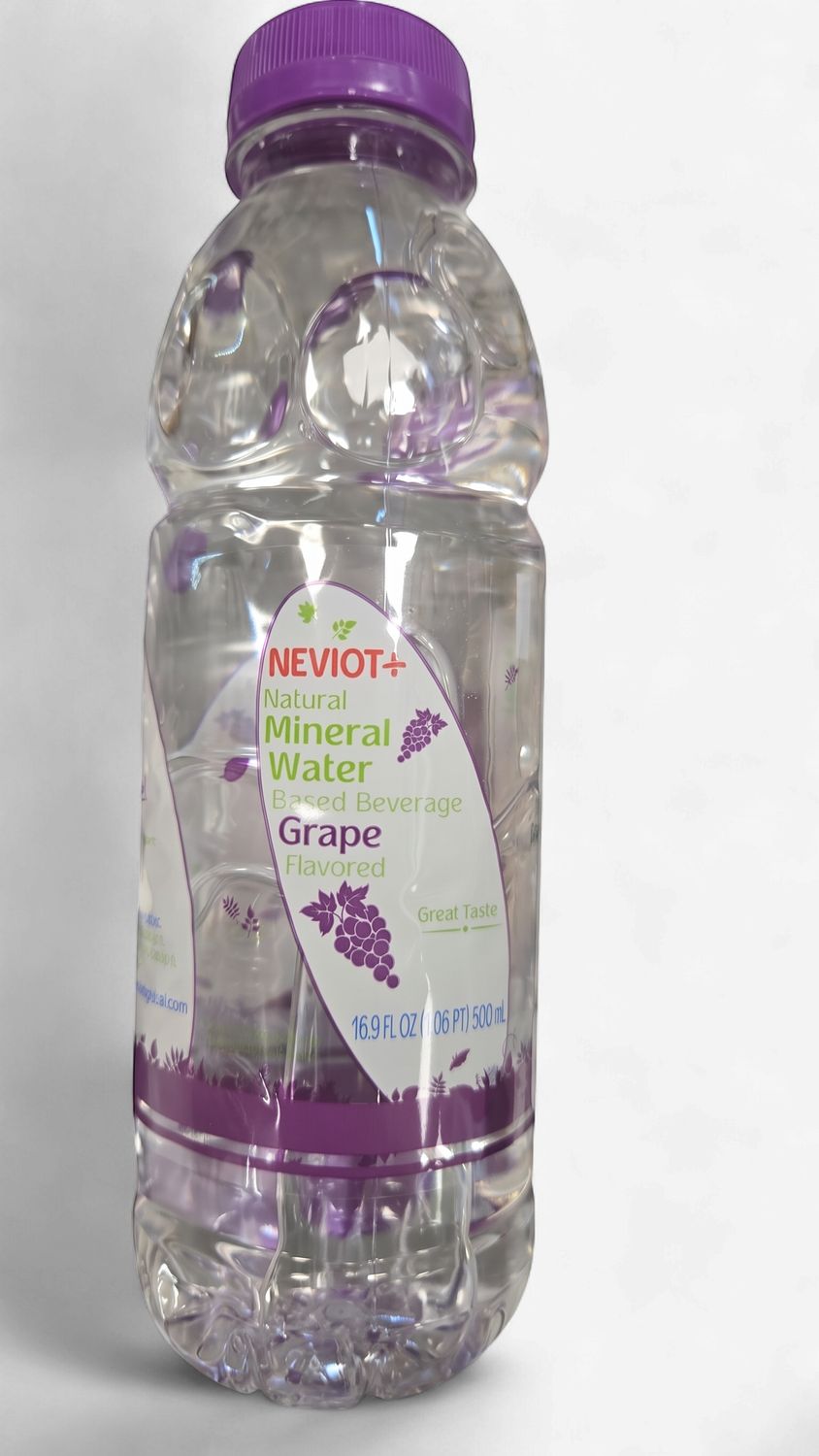 Neviot, Natural Mineral Water, Grape 500ml