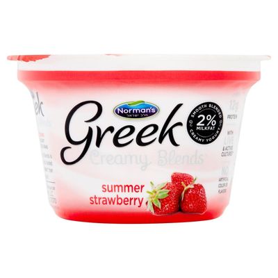 Norman's, Greek Summer Strawberry Creamy Yogurt 2%