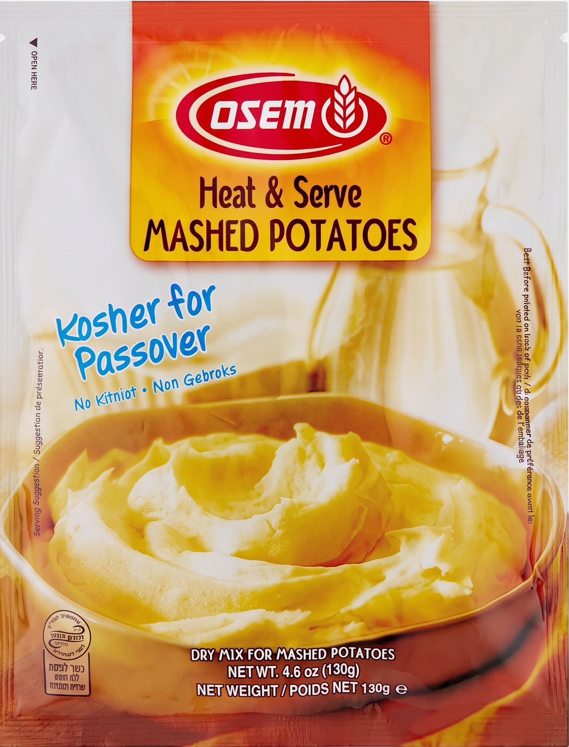 Osem, Micro Mashed Potato Mix, 4.6 oz