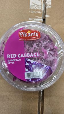 Pikante, Red cabbage salad 8oz