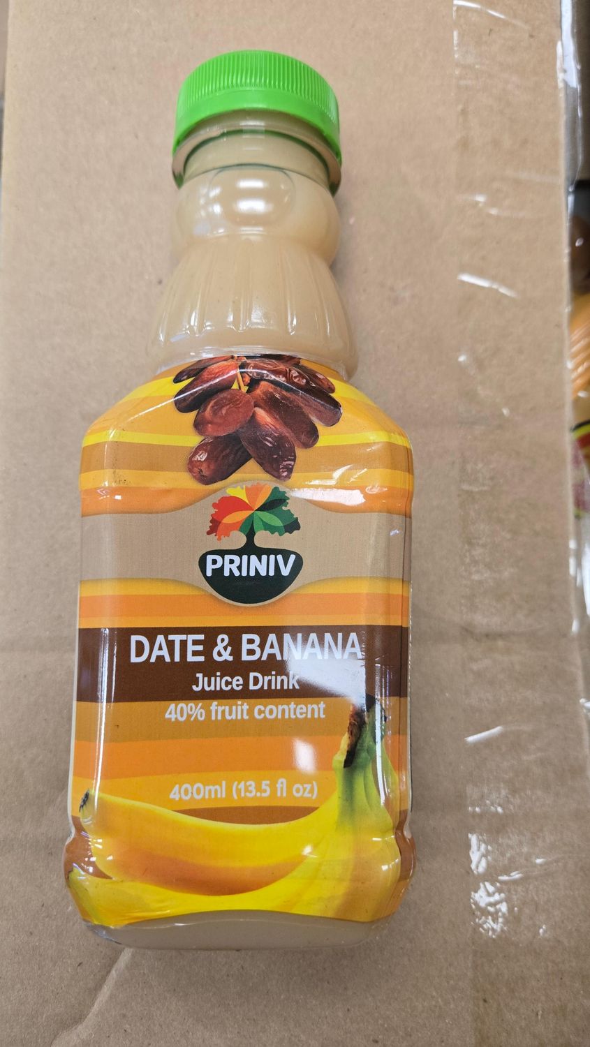 Priniv, Date Banana soft drink, 400 ml