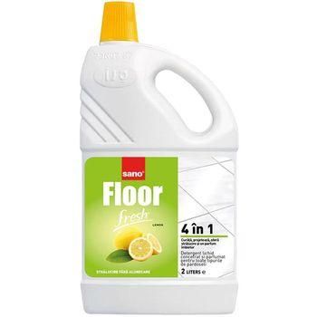 Sano, Ritzpaz Floor Cleaner 4 in 1, Fresh Lemon, 2l