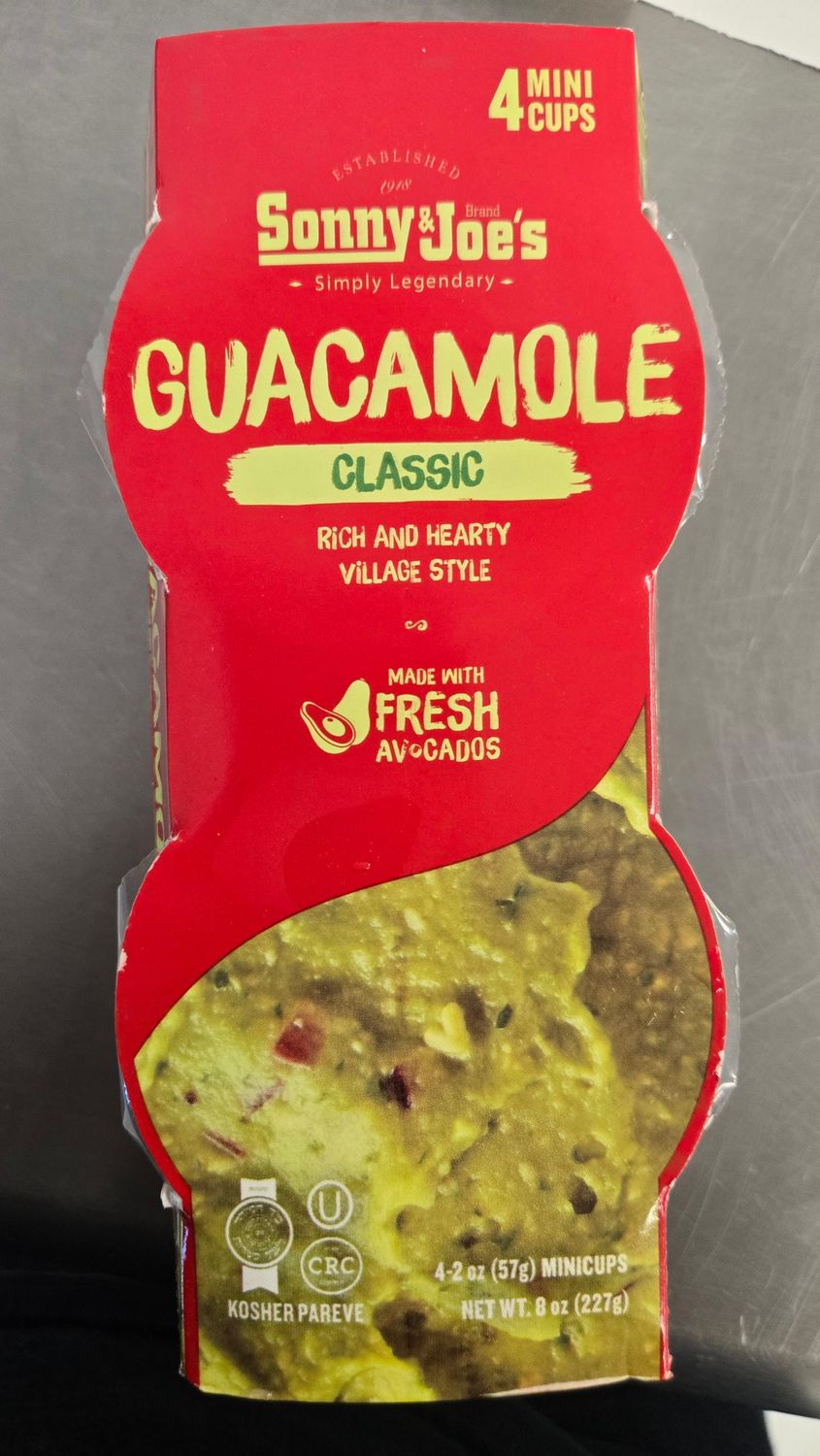 Sonny &amp; Joe's, Guacamole Classic 4 pack sm