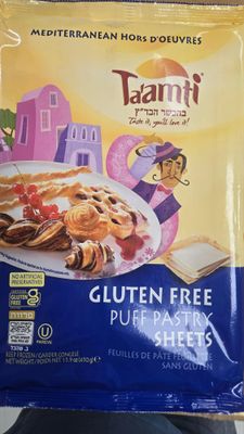 Ta'amti, GF Puff Pastry Sheets (gluten free)