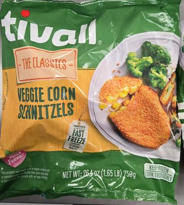 Tivall, Veggie Corn Schnitzels