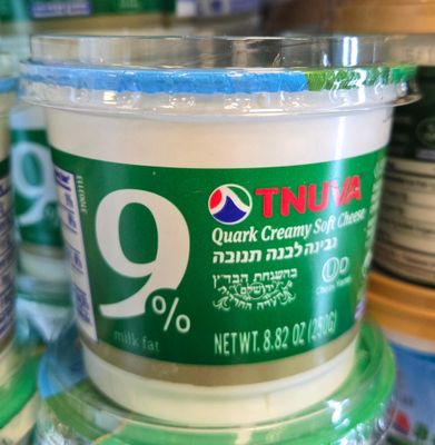 Tnuva, 9% Quark Cheese, Creamy Soft