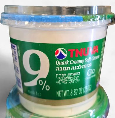 Tnuva, 9% Quark Cheese, Creamy Soft