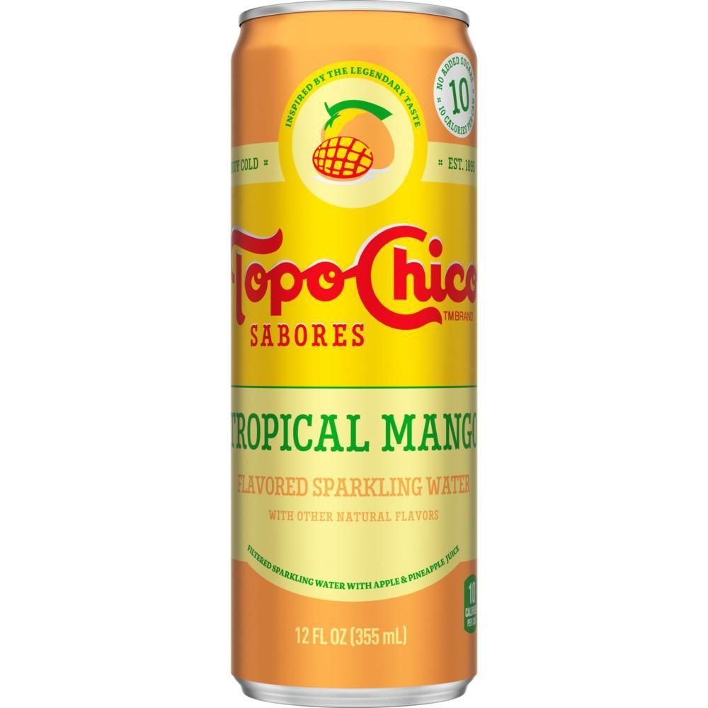 Topo Chico, Sabores Tropical Mango Sparkling Water