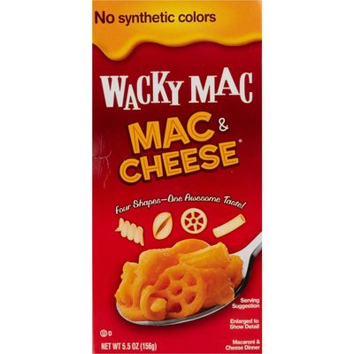 Wacky Mac, Macaroni &amp; Cheese Dinner