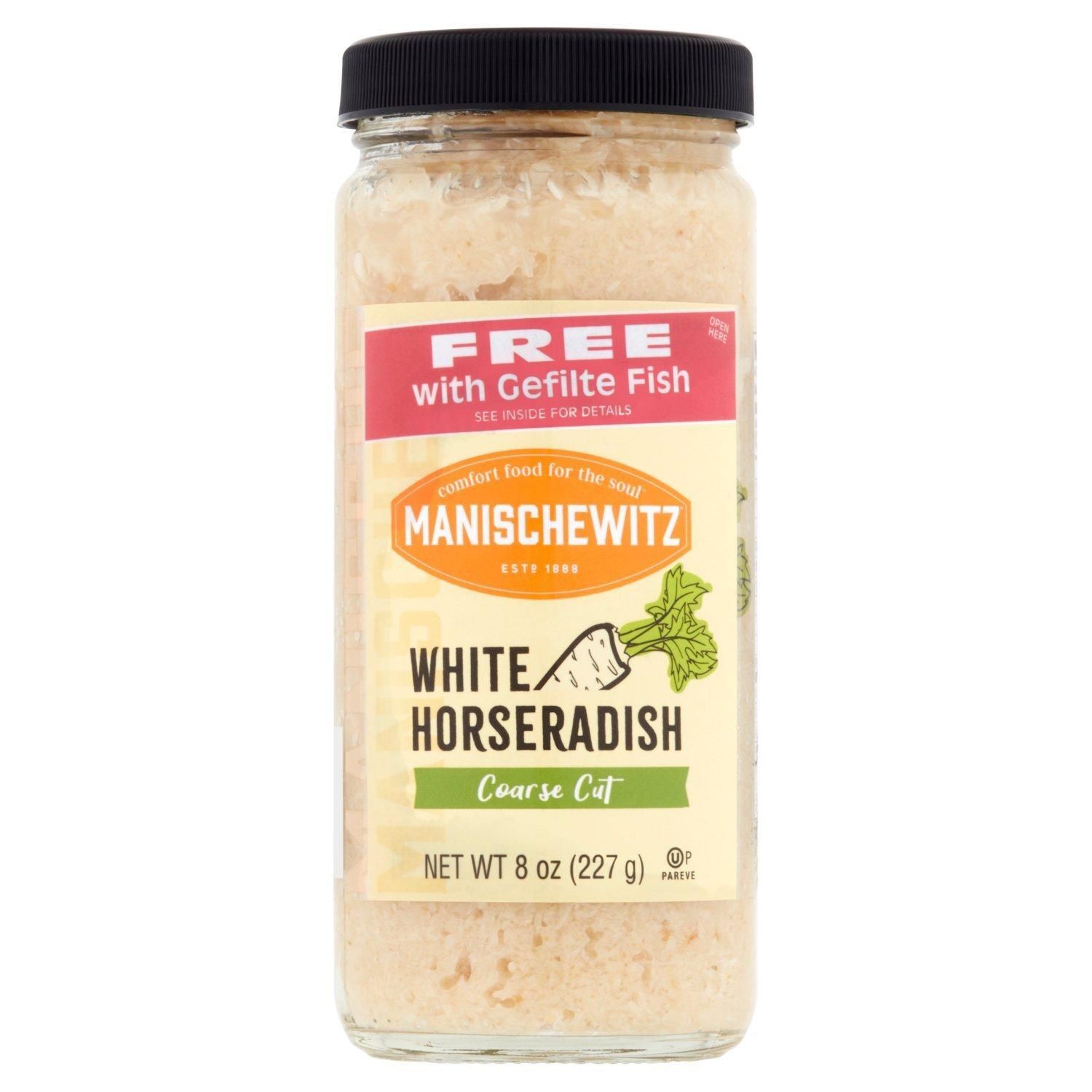 Manis, White Horseradish Coarse Cut, 8 oz
