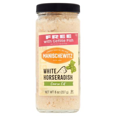 Manis, White Horseradish Coarse Cut, 8 oz
