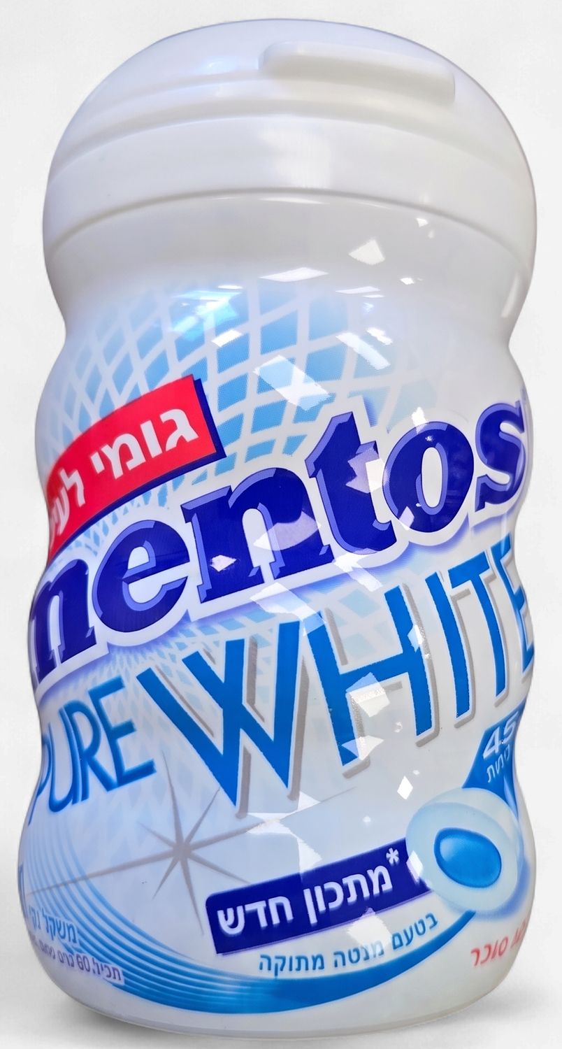 Mentos, Pure white, no sugar