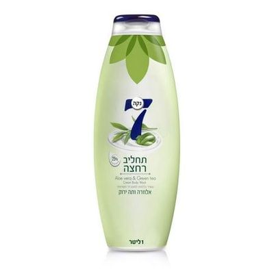 Neca 7, Aroma Liquid Body Wash - Aloe Vera &amp; Green Tea, 1 Liter
