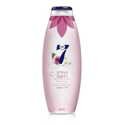 Neca 7, Aroma Liquid Body Wash - Rose &amp; Jasmine, 1 Liter