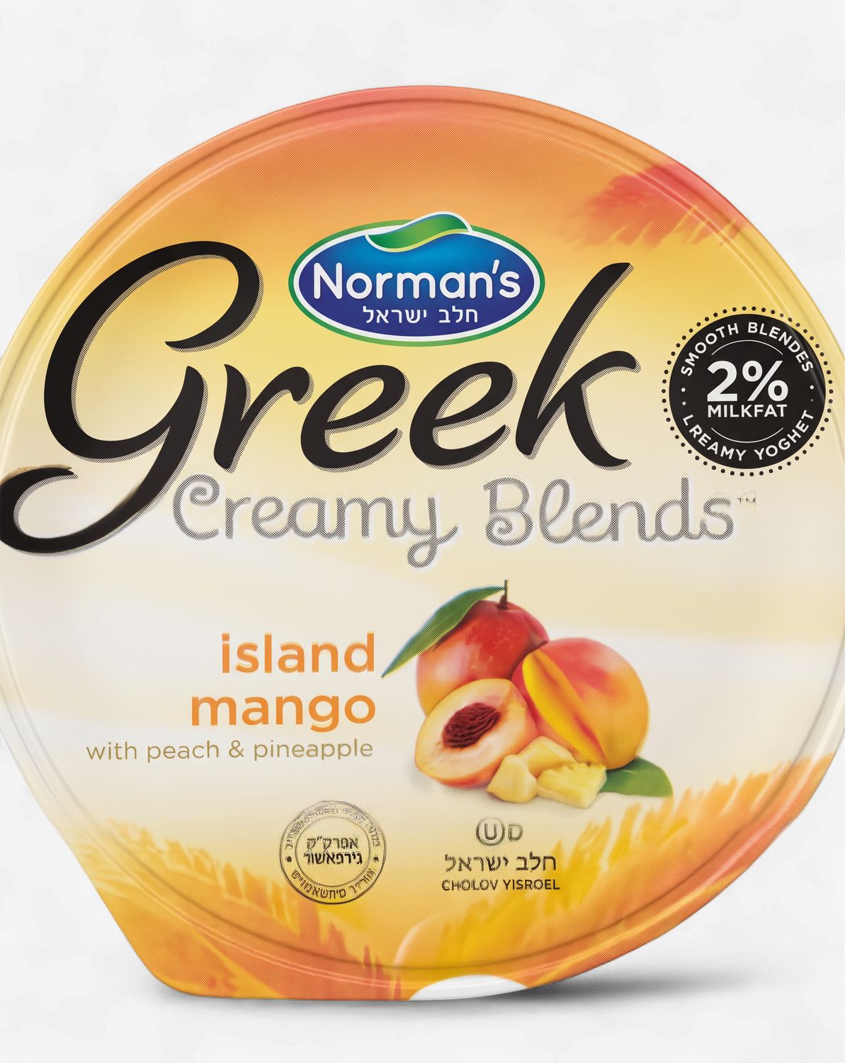 Norman's, Greek Island Mango Creamy Yogurt 2%
